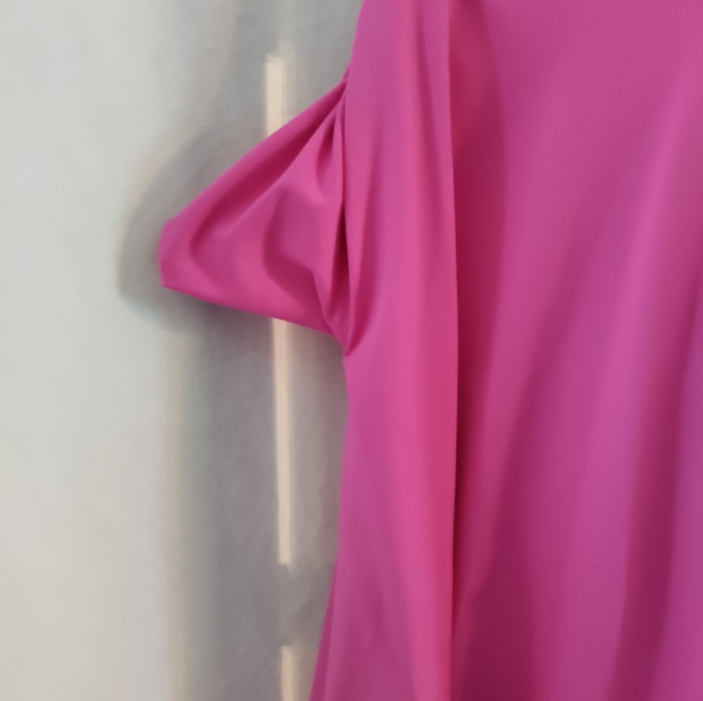 Adrienne Vittaditini Barbie Pink Circle Skirt Pockets Size L NWOT Dancing Girly - Picture 6 of 7